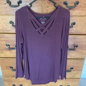 AE Soft & Sexy Long Sleeve Shirt